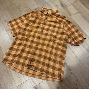 Vintage patagonia cotton shirt L